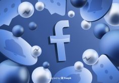 abstrato com logotipo do facebook 52683 26639 236x165 - Vai fazer um sorteio? <br>Leia isso antes, com certeza vai te ajudar!